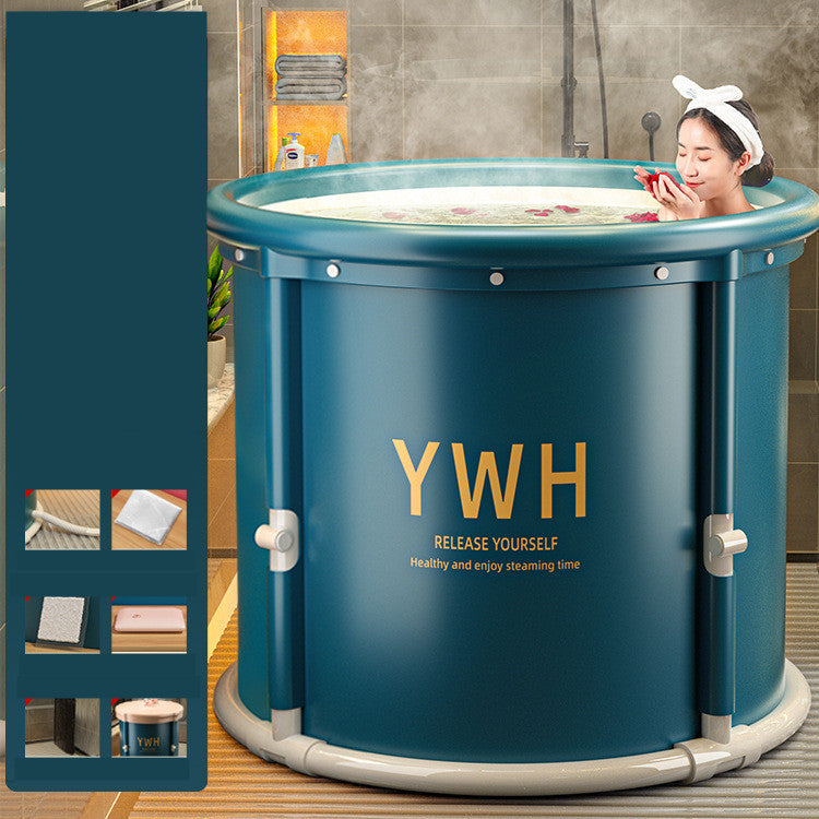 Bath Bucket Adults Folding Children's Household Full Body Tank