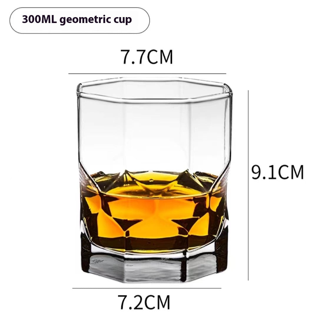 Whiskey Pure Drink Internet Celebrity Beer Brandy Glass Household High-end Classical Foreign Wine Bar Cup