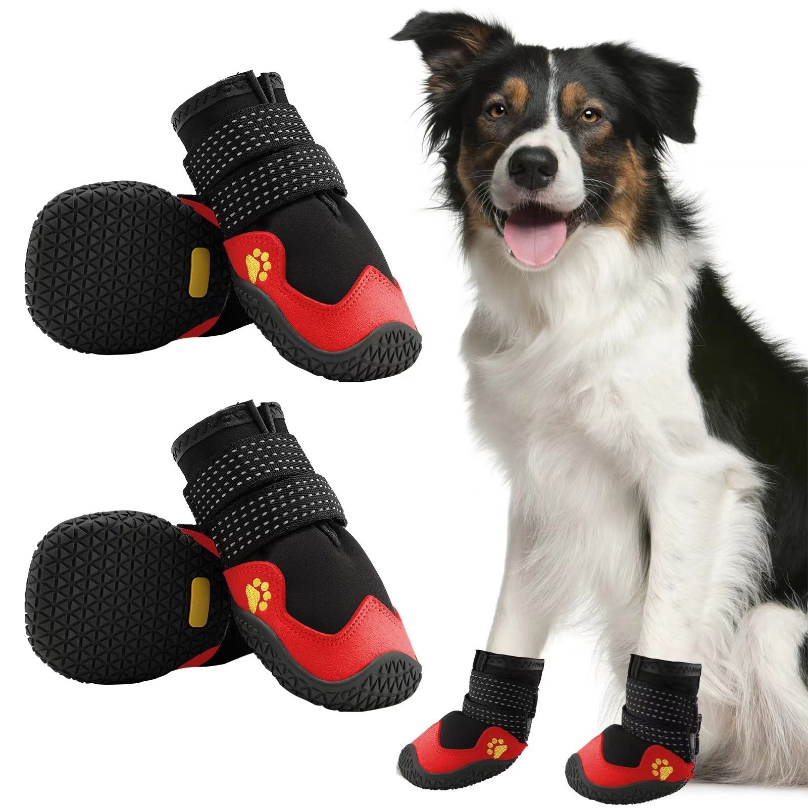 Outdoor Waterproof Dog Shoes Non-slip