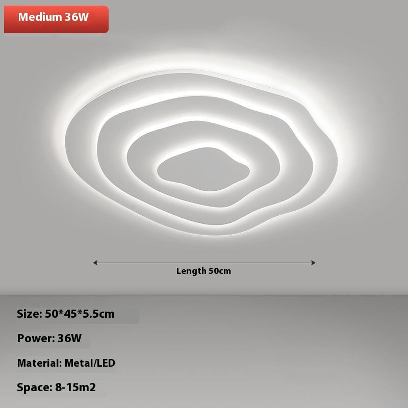 Modern Minimalist Bedroom Ceiling Lamp Creative Personality Shaped