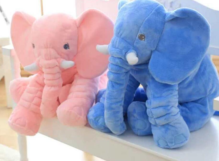 Children's Soothing Elephant Plush Toy Pillow