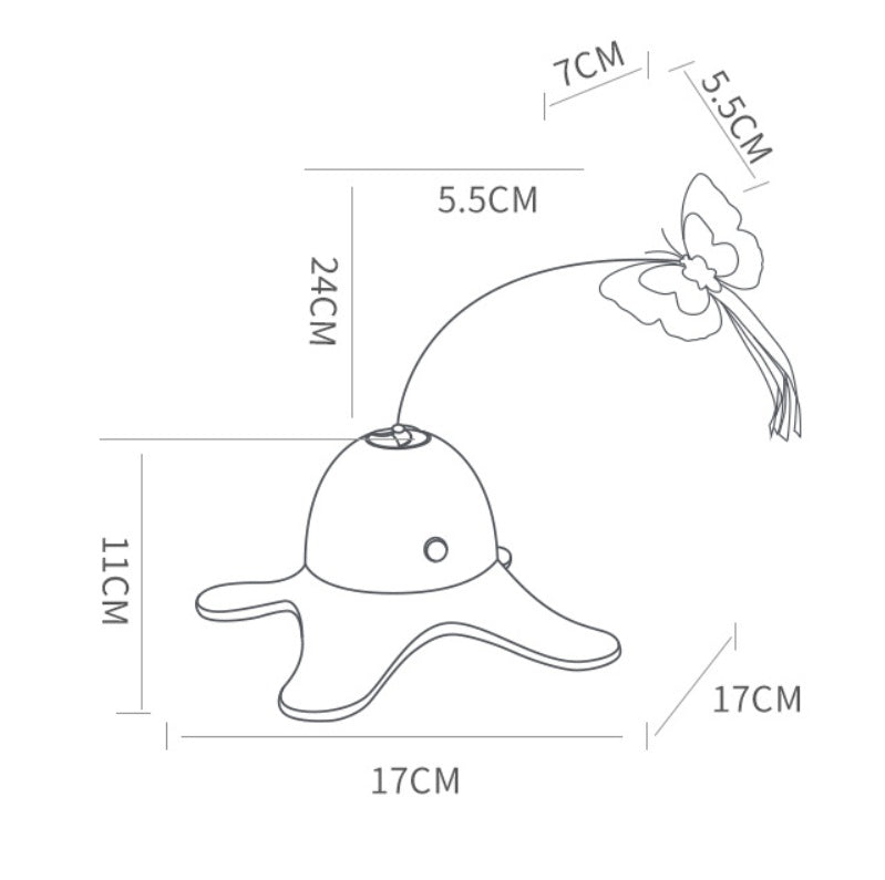 Automatic funny cat toy