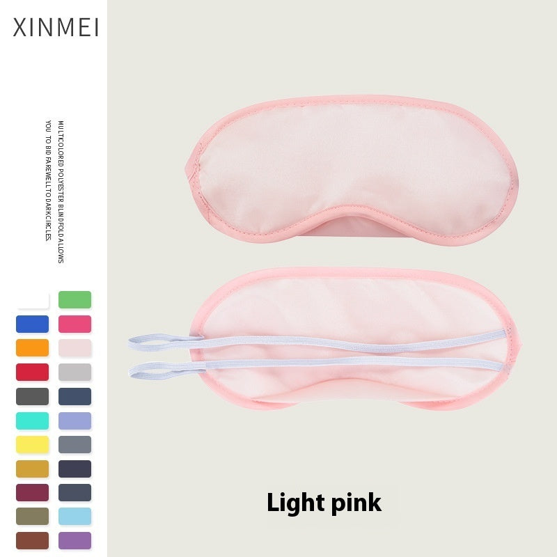 Polyester Shading Eye Mask Aviation Gift Color Game Disposable Travel Eye Shield