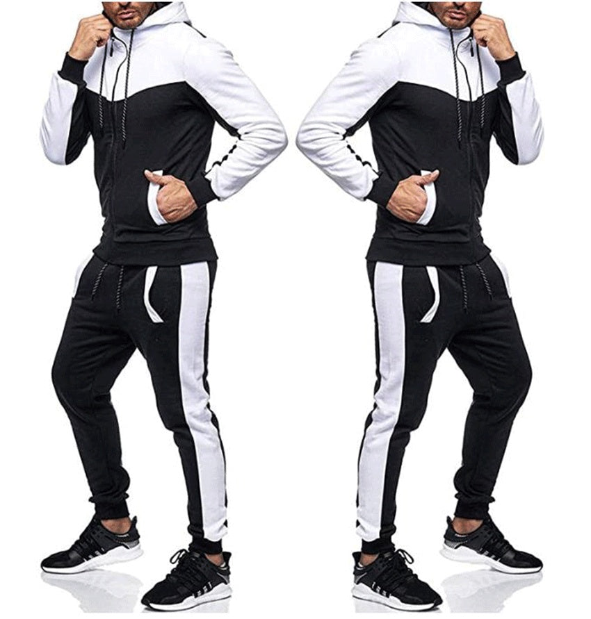 Hooded sports fitness zipper cardigan