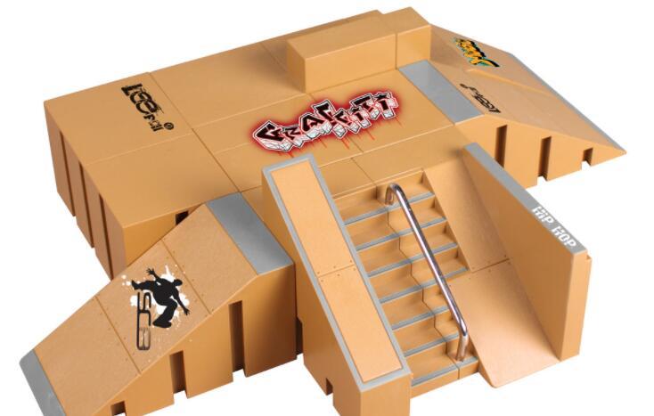 Supply alloy finger skateboard props combination finger skateboard field suit number LF8092