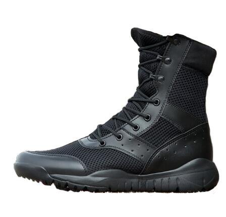 Ultralight and breathable combat boots