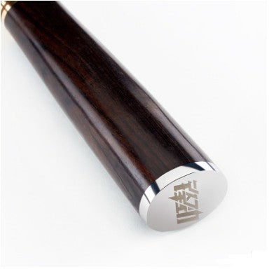 Damascus chef knife ebony round handle 8 inch kitchen knife Western chopper