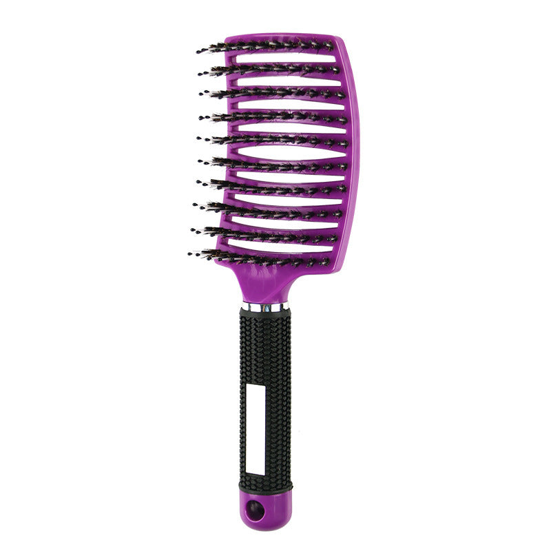 Big Curved Comb Bristle Massage Comb Curly Hair Multifunctional