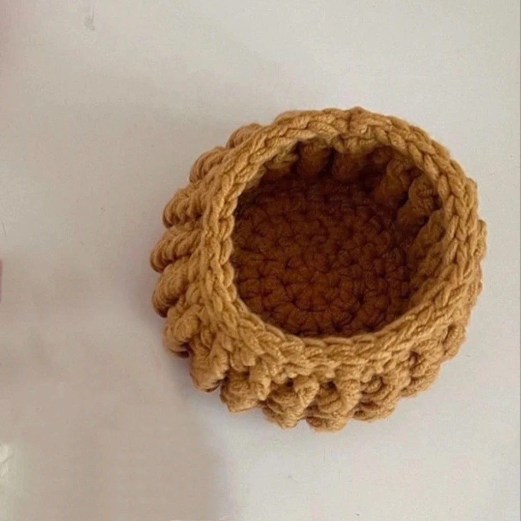 Rose Coaster Crochet Diy Material Package