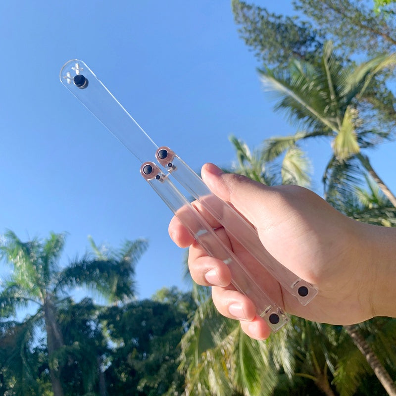 Outdoor Folding Toy With Uncut Butterfly Knife