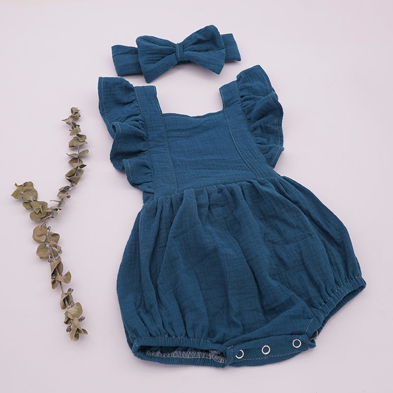 New Baby And Infants Romper Romper Shooting Birthday Dress Children Onesie