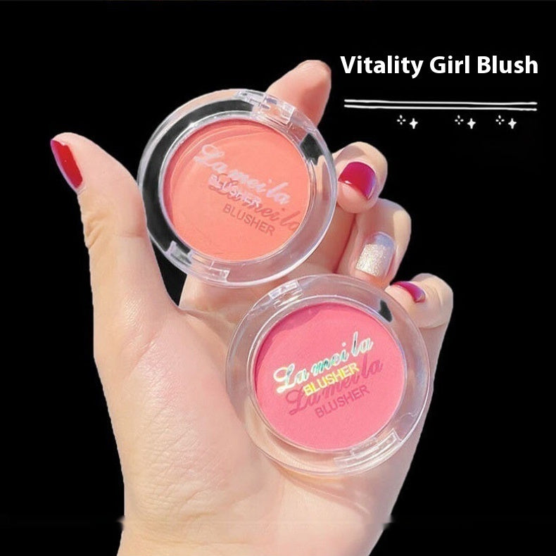 Women's Fashion Highlight Blush Makeup Palette Face Repair Pearlescent