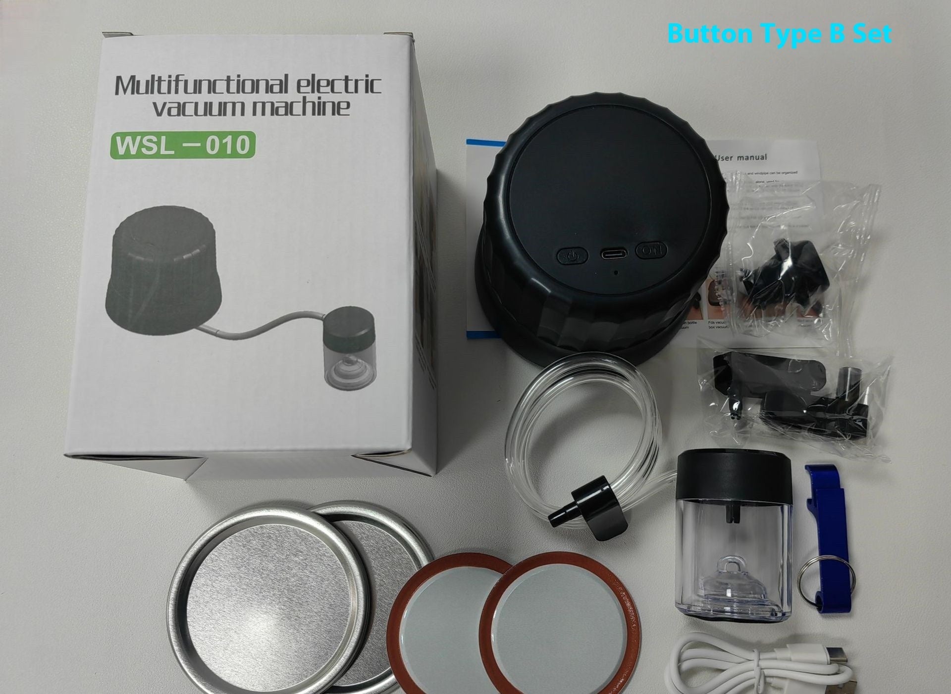 Electric Mason Jar Vacuum Sealing Machine Automatic Integrated