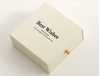 Lotus Pattern Drawer Jewelry Box Necklace Jewelry