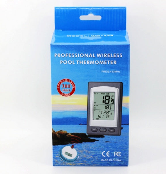 Wireless Indoor and Outdoor Pool Spa Hot Tub Thermometer