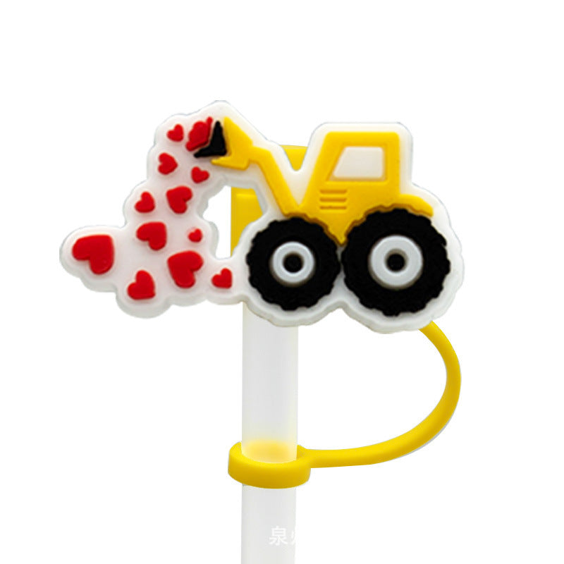 New Valentine's Day Series Straw Mouthpiece
