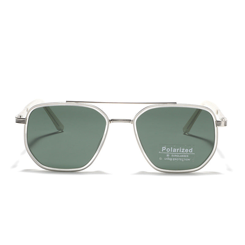 Polarized Sun Glasses Polygon Square Sunglasses