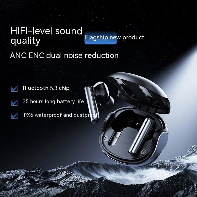 Waterproof Wireless Bluetooth Headset with Noise Reduction
