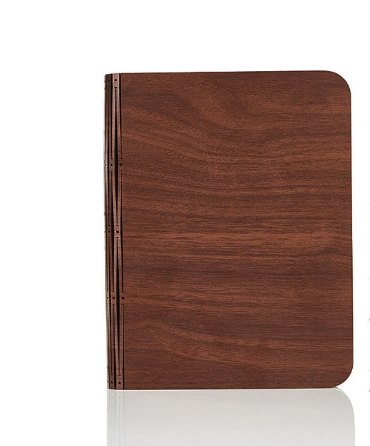 Solid wood book light