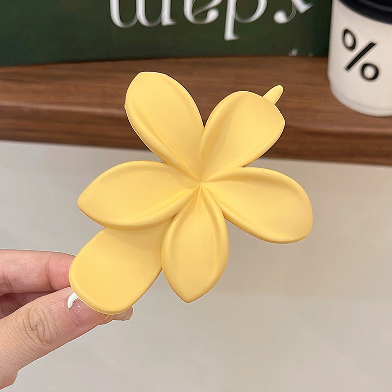 Flower Duckbilled Hair Clip Female Temperament Updo