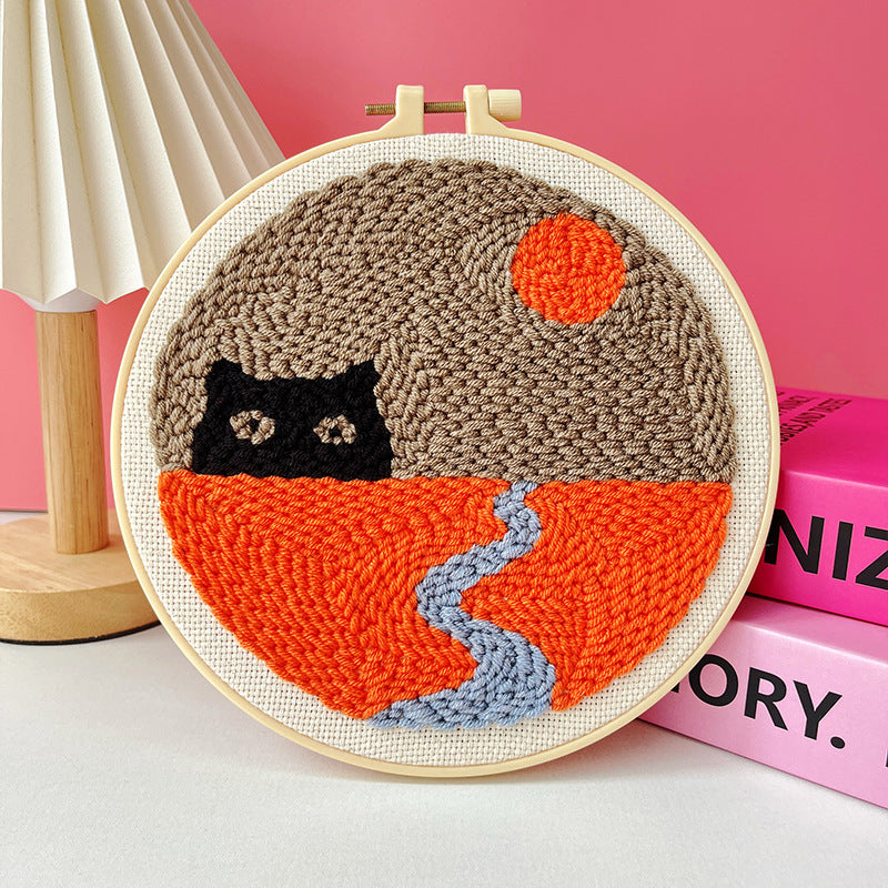 Russia Poke Embroidery Diy Handmade Embroidery Material Package