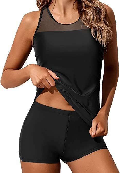 Seaside Vacation One-piece Bikini Women's Three-point Swimsuit Women