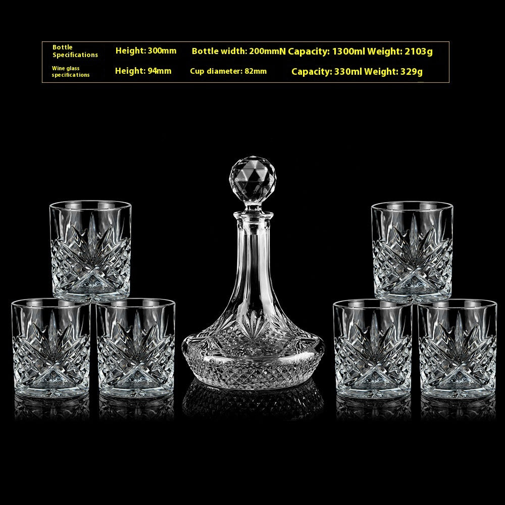 Creative Whiskey Liquor Glass Suit