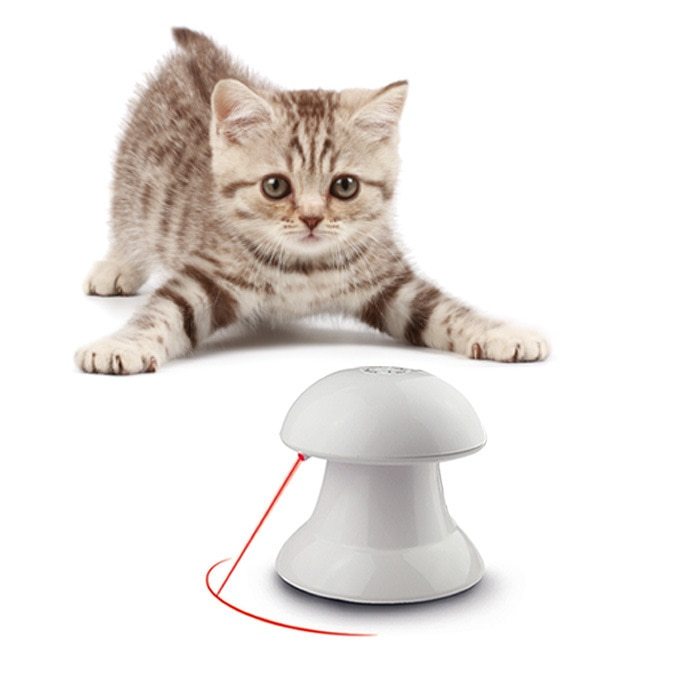 LED laser laser cat turntable funny cat stick