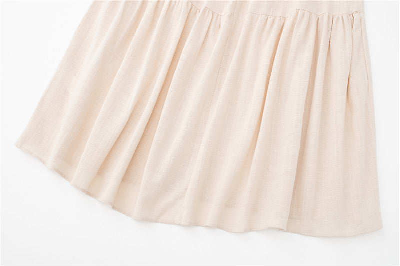 New Women's Knot Design Sleeveless Vest Dress