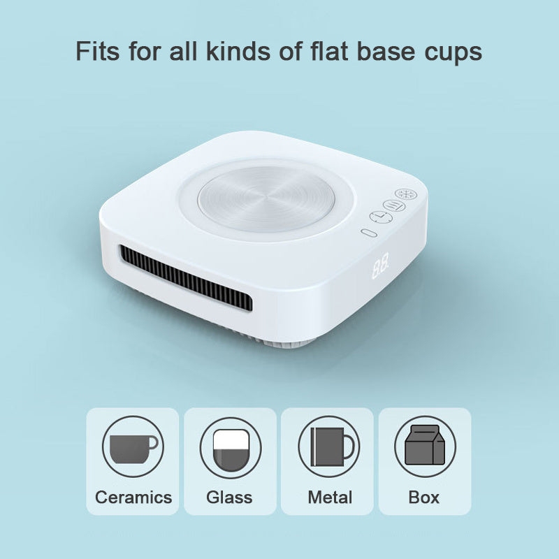 Intelligent heating cup and fast cooling cup