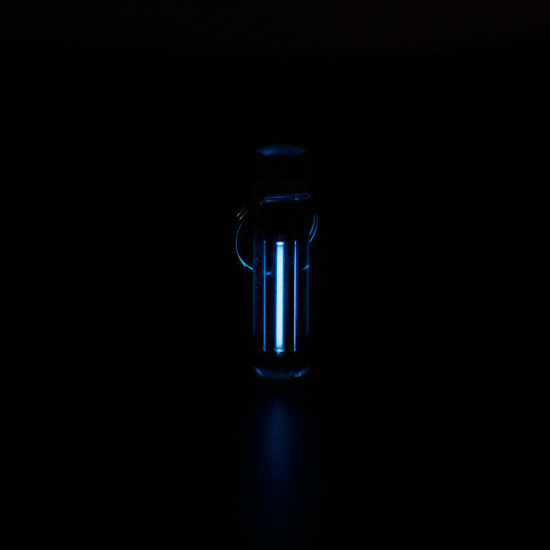 Tritium lamp fluorescent keychain