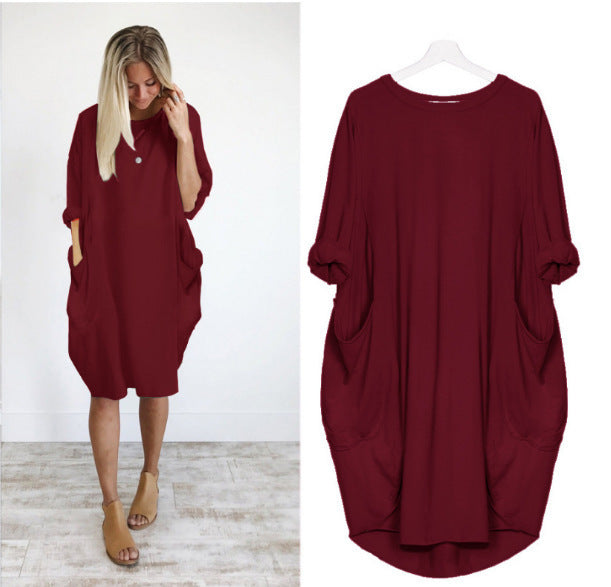 Casual Mid-length Dress