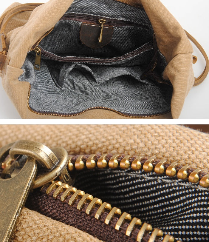 Crossbody retro art cloth bag