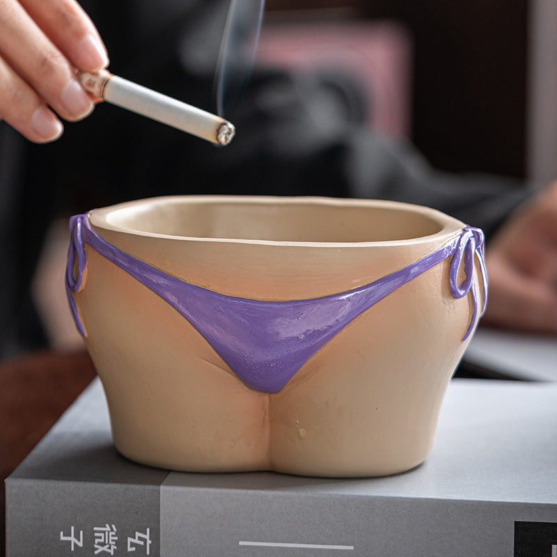 Bikini-shaped Ashtray Creative Resin Decorations