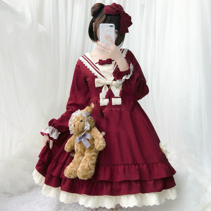 Dress long sleeve dress