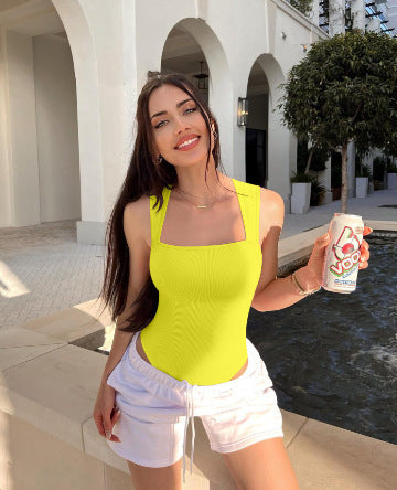 Belly Contracting Hip Raise Slim Fit Jumpsuit