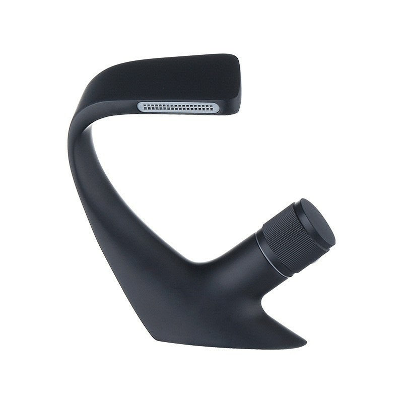 Copper Black Washbasin Waterfall Hot And Cold Bathroom Light Luxury Basin Faucet