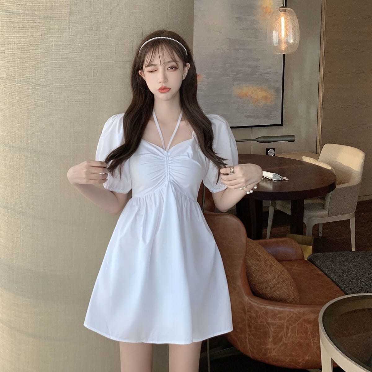 French First Love White Dress