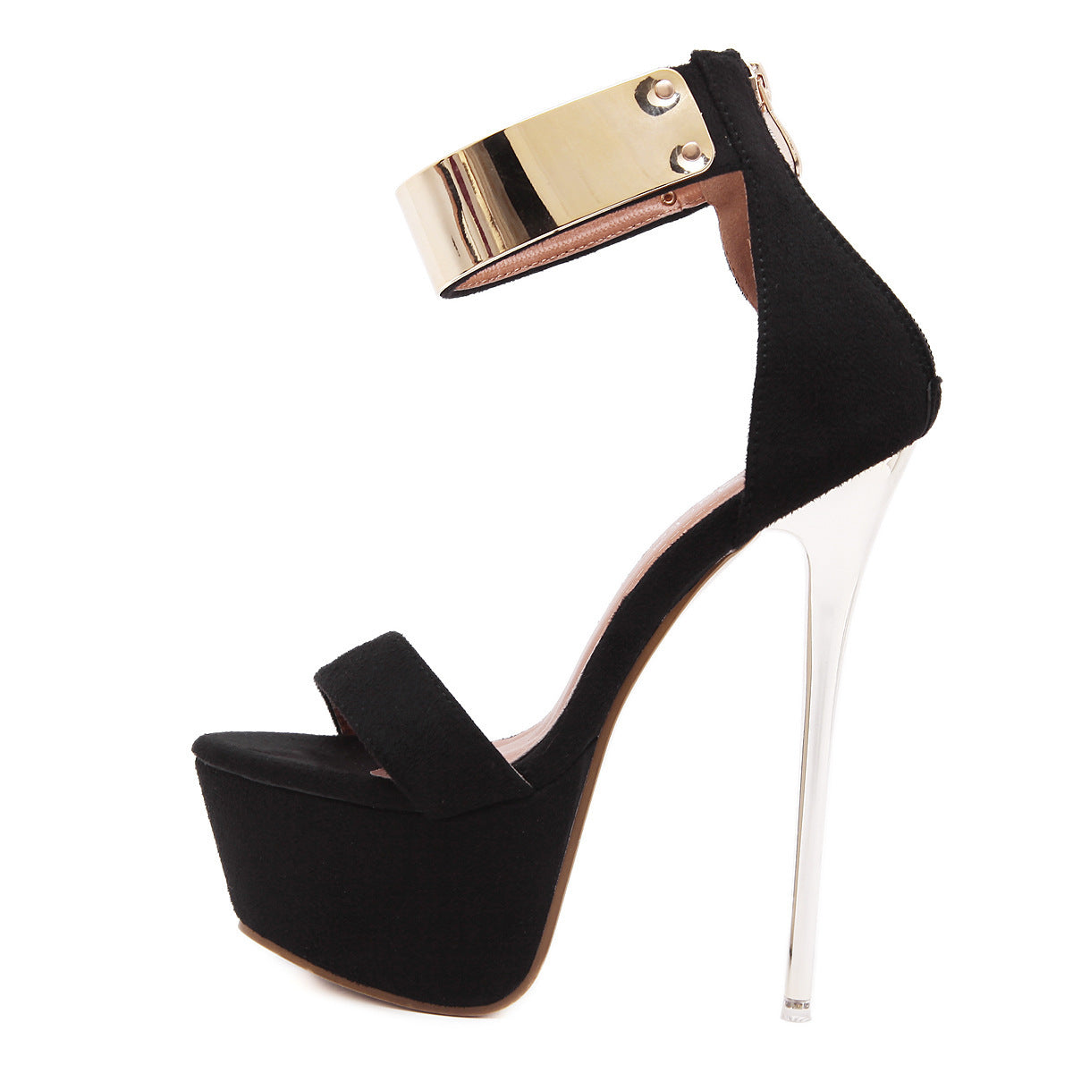 Fashionable New Waterproof Platform Stiletto Heel