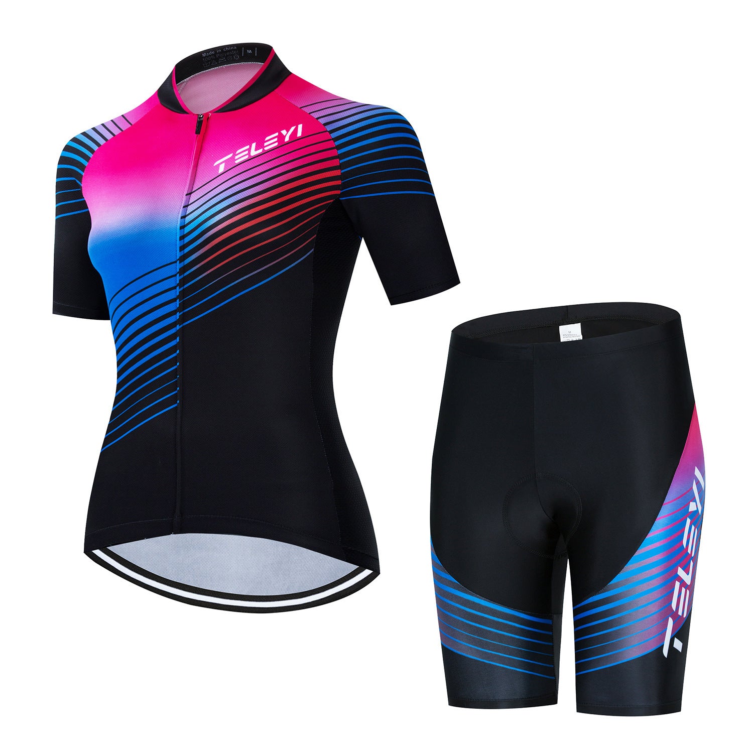 Women'S Short Sleeve Cycling Jersey Short Sleeve Cycling Suit