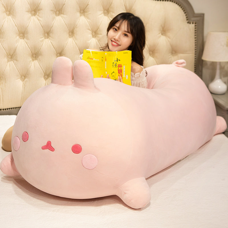 Cute Cat Plush Toy Girl Rag Doll Sleeping Pillow Bed Super Soft Doll Doll Birthday Gift