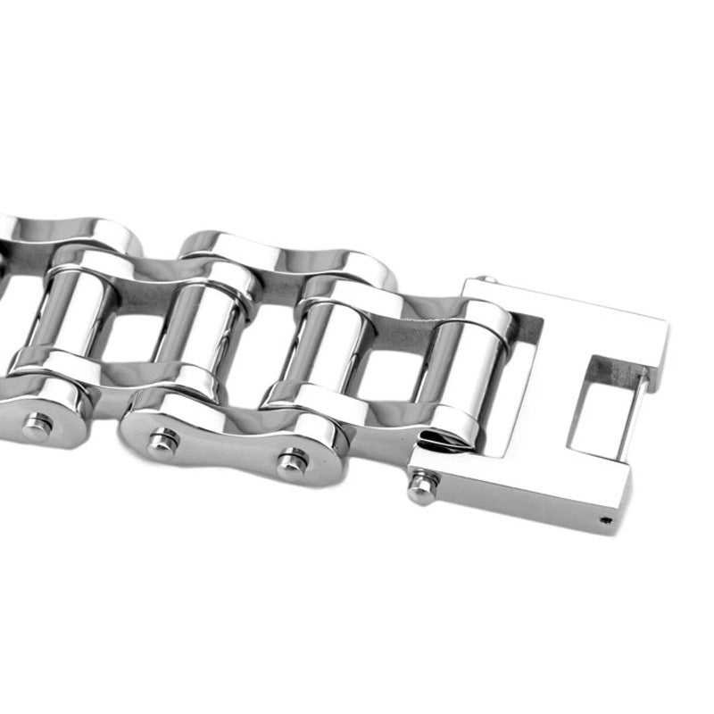 Sda Rough Men'S Titanium Steel Bicycle Chain