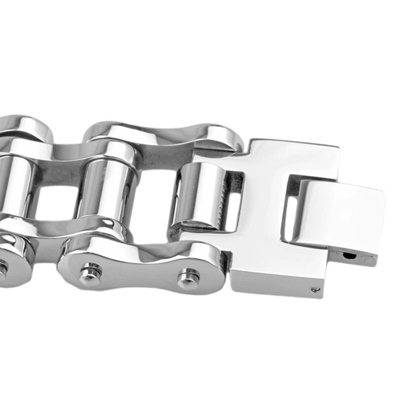 Sda Rough Men'S Titanium Steel Bicycle Chain