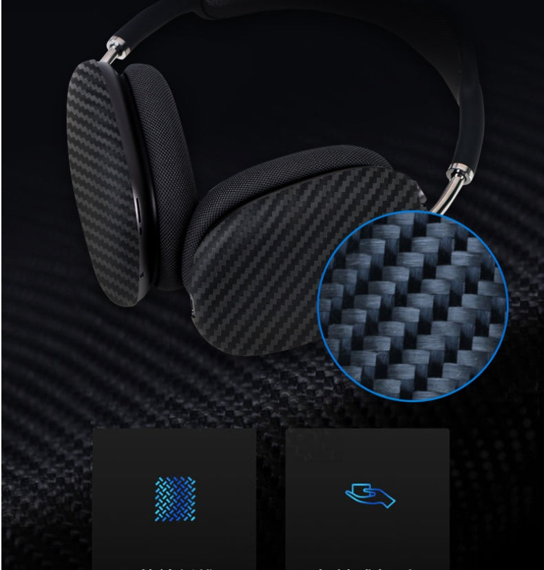Compatible with Apple, Kevlar Protective Shell Carbon Fiber Earphone Shell