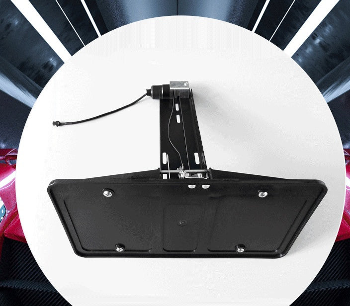 New Energy Electric Vehicle License Plate Frame Flop
