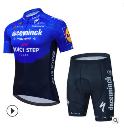 Summer New Short Sleeve Breathable Cycling Jersey