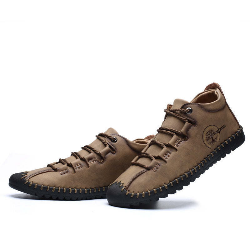 No Rubber Martin Boots Wear-resistant Lightweight Handmade Shoes Men's Shoes