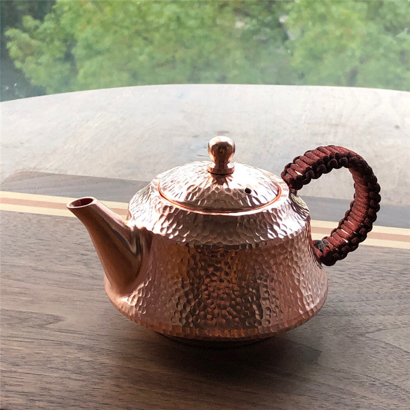 Pure Copper Kung Fu Copper Thickened Teapot