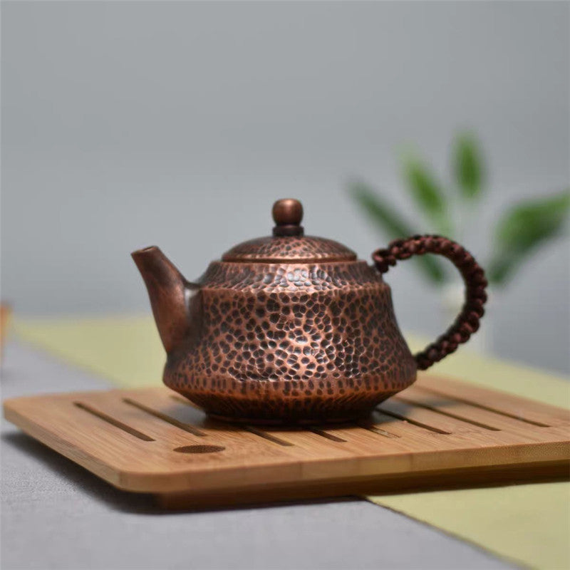 Pure Copper Kung Fu Copper Thickened Teapot