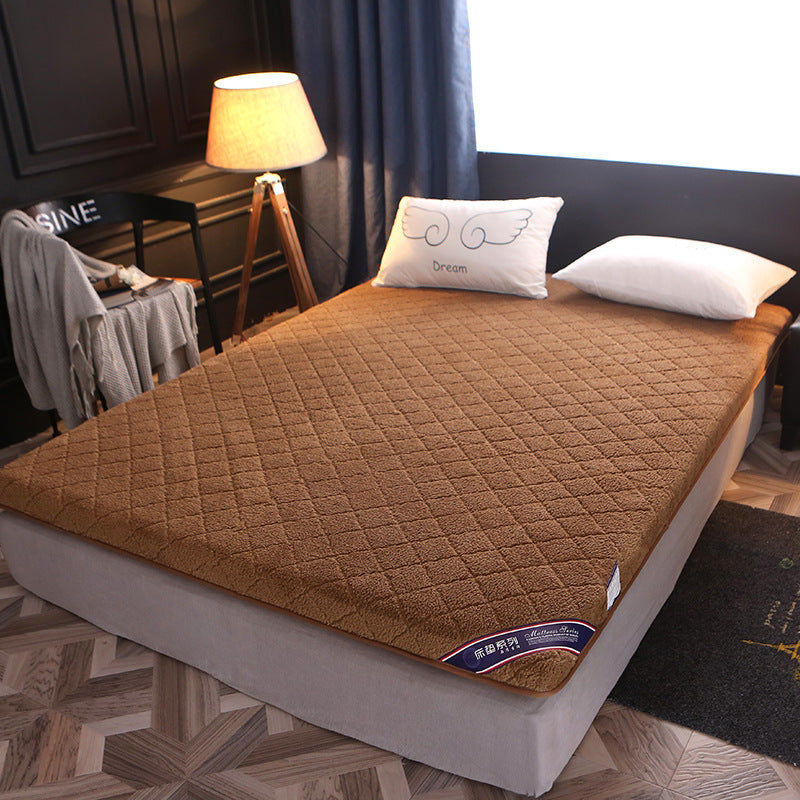 Dormitory Folding Bed Can Be Lamb Wool 0.9 Warm Mattress Single